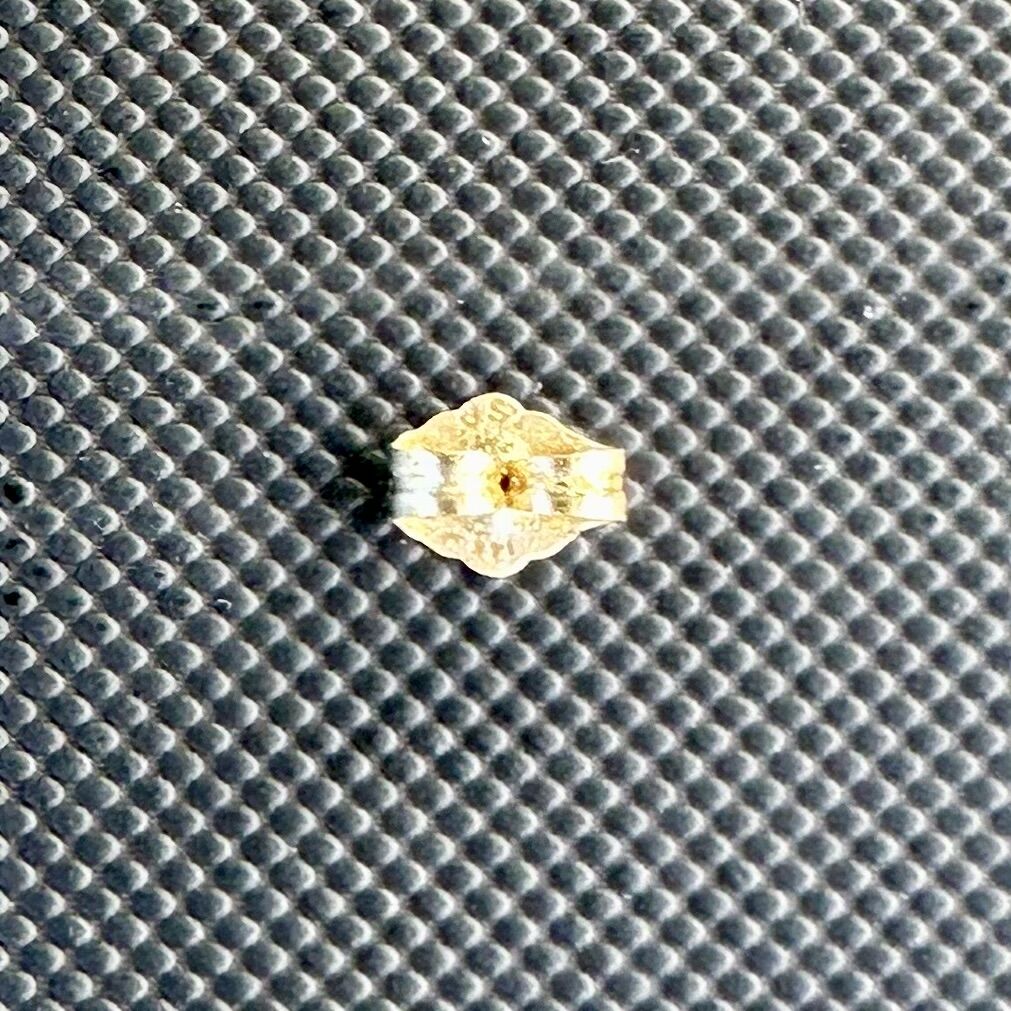 14k Emerald Stud Earrings - Image 8